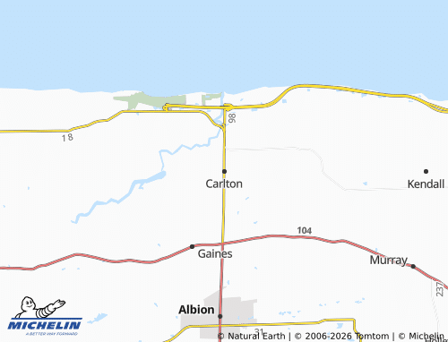 Mapa MICHELIN Carlton - ViaMichelin