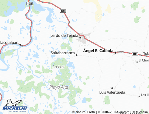 MICHELIN La Lima map - ViaMichelin