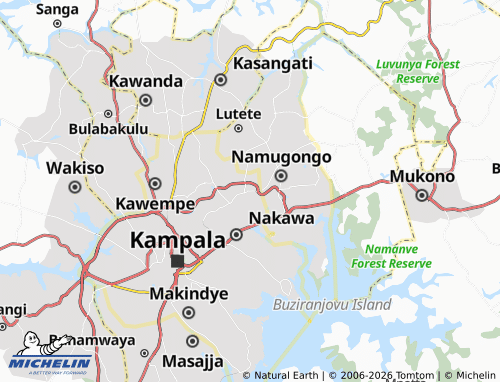 Mappa MICHELIN Kiwatule - ViaMichelin