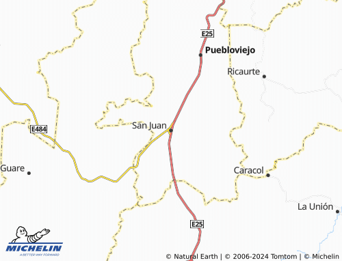 MICHELIN San Juan map - ViaMichelin