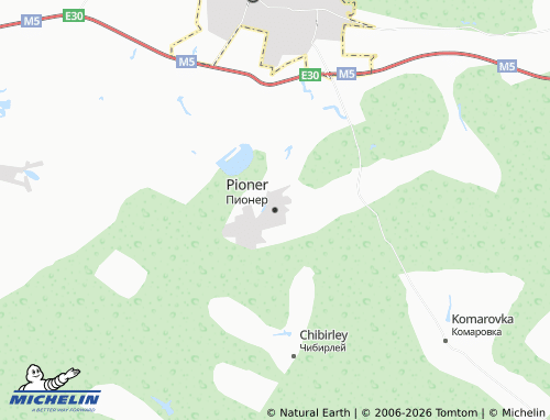 MICHELIN-Landkarte Pioner - ViaMichelin