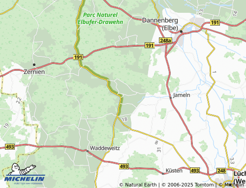 Mapa MICHELIN Mehlfien - ViaMichelin