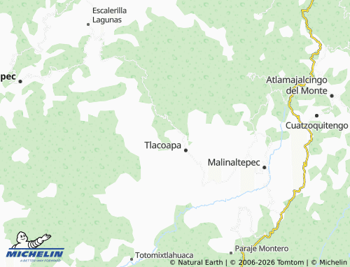 Mappa MICHELIN El Ahuehuete - ViaMichelin