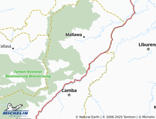 MICHELIN Barugae map - ViaMichelin