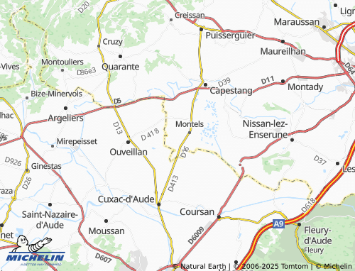Carte MICHELIN La Redonde - ViaMichelin