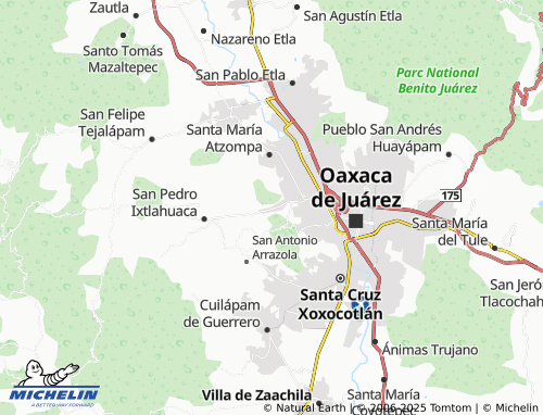 Carte MICHELIN La Cañada - ViaMichelin