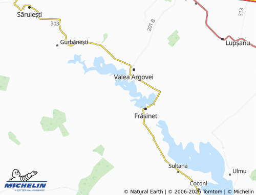 MICHELIN Ostrovu map - ViaMichelin