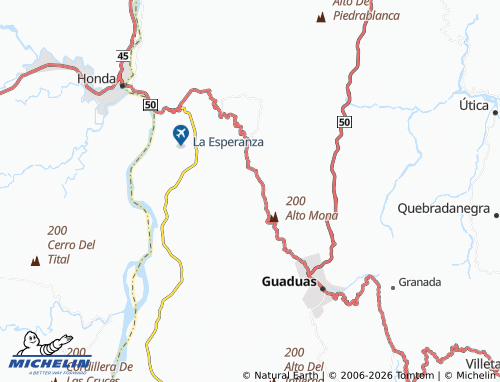 MICHELIN Sargento map - ViaMichelin