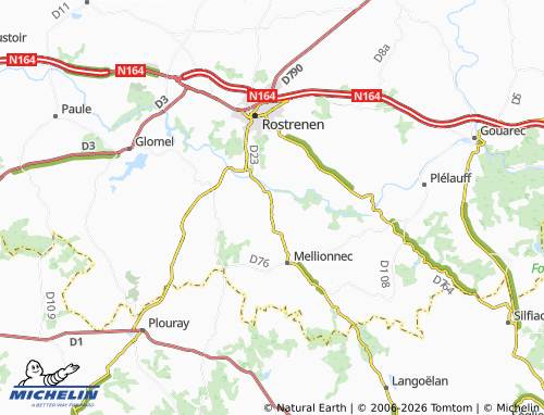 MICHELIN Bonen map - ViaMichelin