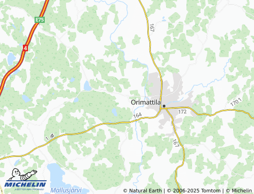 MICHELIN Niemenkylä map - ViaMichelin