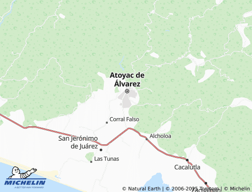 MICHELIN La Villita map - ViaMichelin