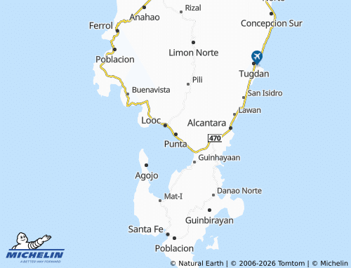 Mapa MICHELIN Punta - ViaMichelin