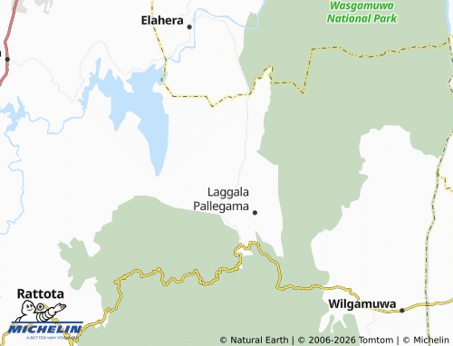 MICHELIN Morathenna map - ViaMichelin