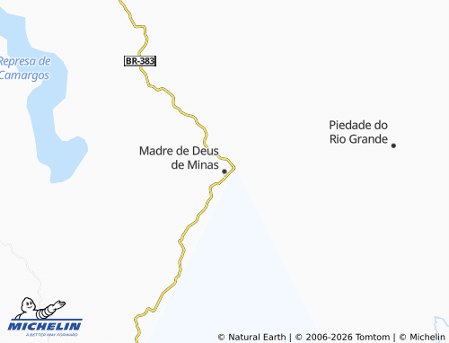 Mappa MICHELIN Madre de Deus de Minas - ViaMichelin