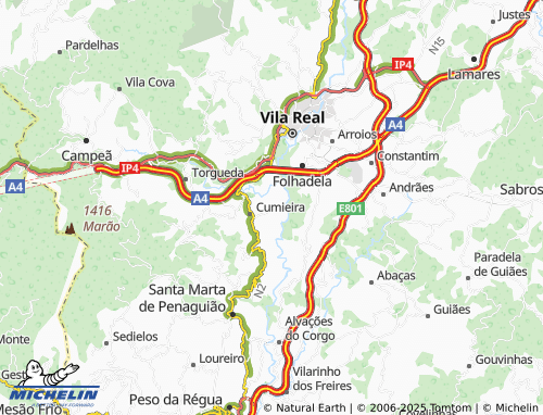 Carte MICHELIN Silhão - ViaMichelin