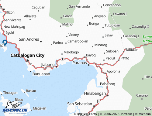 Mappa MICHELIN Poblacion 1 - ViaMichelin