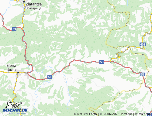 MICHELIN Bebrovo map - ViaMichelin