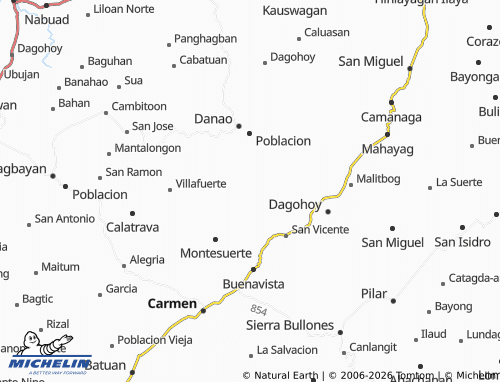 MICHELIN Can-Oling map - ViaMichelin
