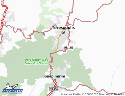 Mapa MICHELIN Carlos Guinle - ViaMichelin