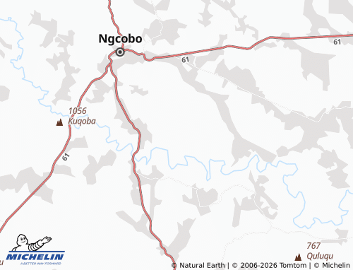 MICHELIN-Landkarte Lower Nduku - ViaMichelin