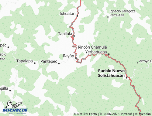 MICHELIN Rayón map - ViaMichelin