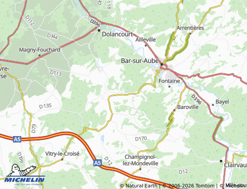 Mappa MICHELIN Couvignon - ViaMichelin