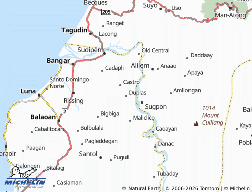 MICHELIN Duplas map - ViaMichelin