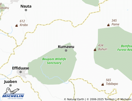 MICHELIN Kumawu map - ViaMichelin