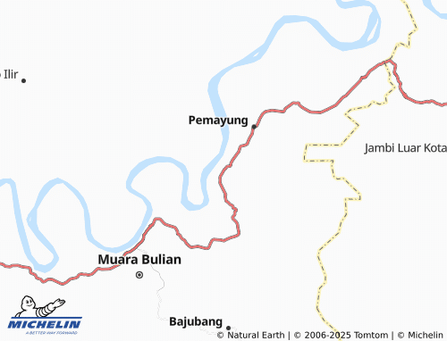 MICHELIN Kampung Pulau map - ViaMichelin