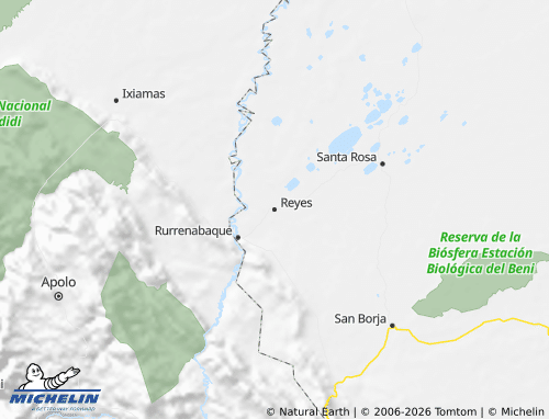 MICHELIN José Ballivián map - ViaMichelin