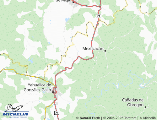 Mapa MICHELIN Cañada de Islas - ViaMichelin