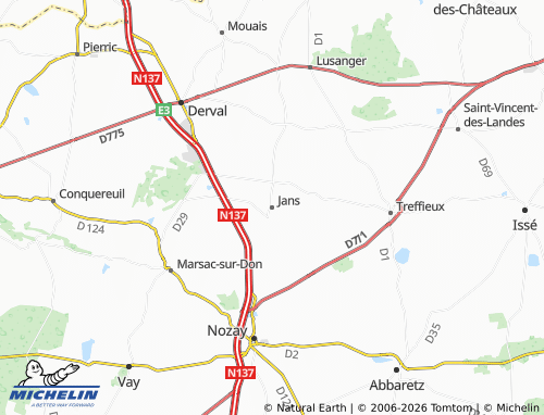 Carte MICHELIN Jans - ViaMichelin