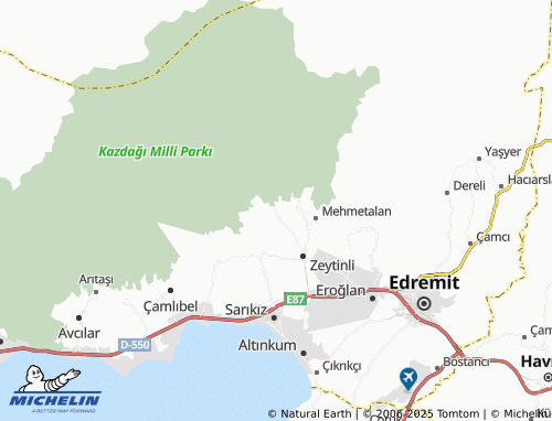 MICHELIN Beyoba map - ViaMichelin