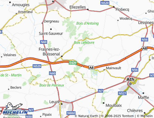 Carte MICHELIN Buissenal - ViaMichelin