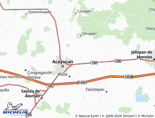 Mapa MICHELIN Soconusco - ViaMichelin