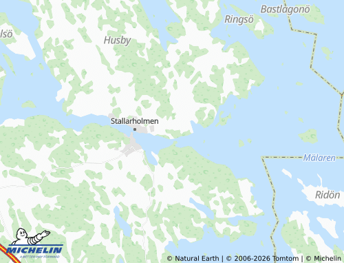 MICHELIN Husby map - ViaMichelin