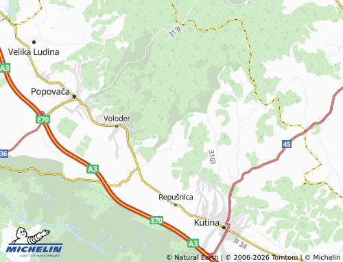Mapa MICHELIN Mikleuška - ViaMichelin