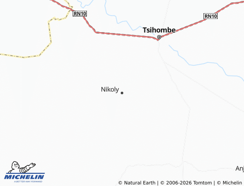 MICHELIN Nikoly map - ViaMichelin
