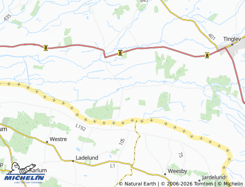 Mapa MICHELIN Rens - ViaMichelin