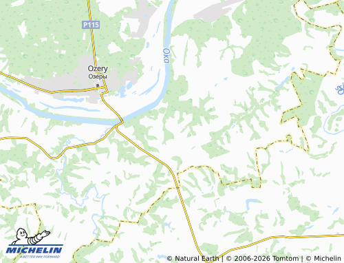 Carte MICHELIN Kabluchki - ViaMichelin