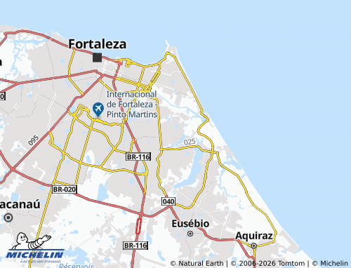 Mapa MICHELIN Sapiranga-Coité - ViaMichelin