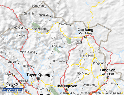 MICHELIN Ba Bể map - ViaMichelin