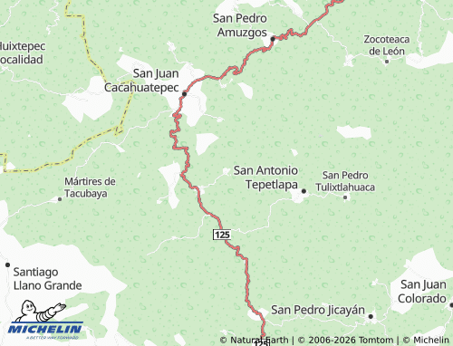 Mappa MICHELIN Camotinchán - ViaMichelin