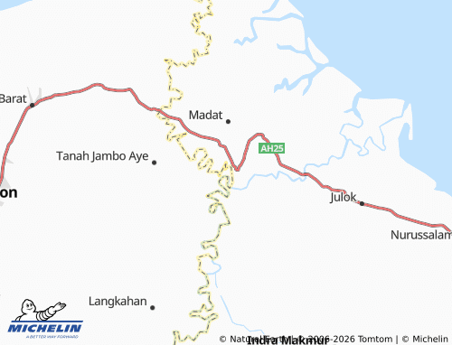Mappa MICHELIN Krueng Lingka - ViaMichelin