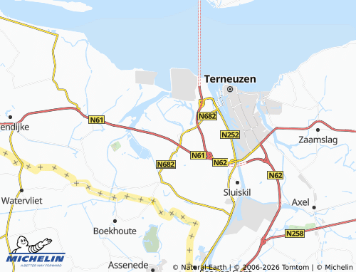 Mappa MICHELIN Hoek - ViaMichelin