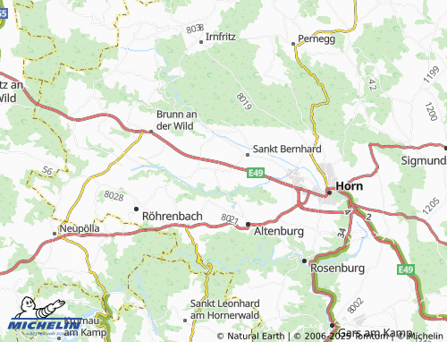 Mapa MICHELIN Groß Burgstall - ViaMichelin