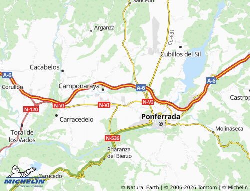 Mappa MICHELIN Fuentes Nuevas - ViaMichelin
