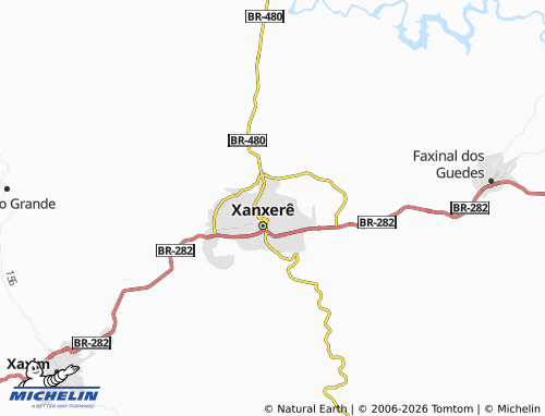 Mapa MICHELIN Dos Esportes - ViaMichelin