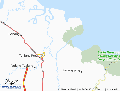 MICHELIN Sukamaju map - ViaMichelin