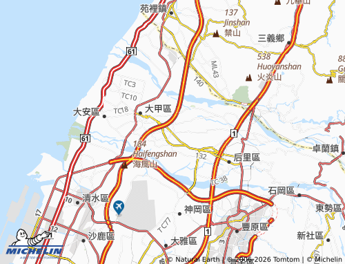 MICHELIN Waipu District map - ViaMichelin